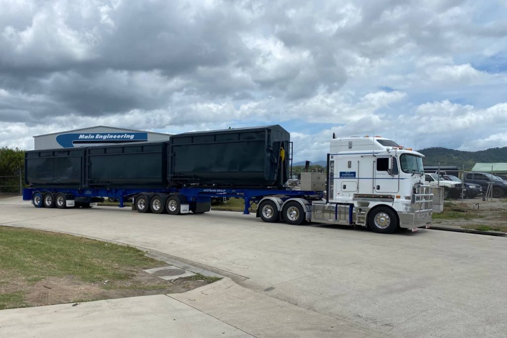 Austrans B Double Hook Truck