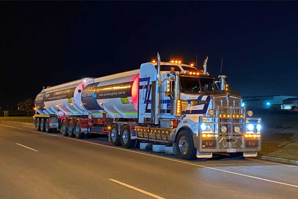 Austrans B Double Tanker truck