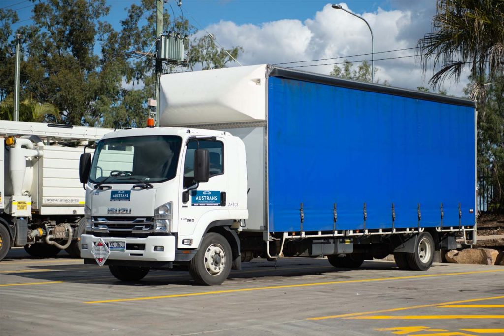 Austrans Rigid Tautliner Trucks