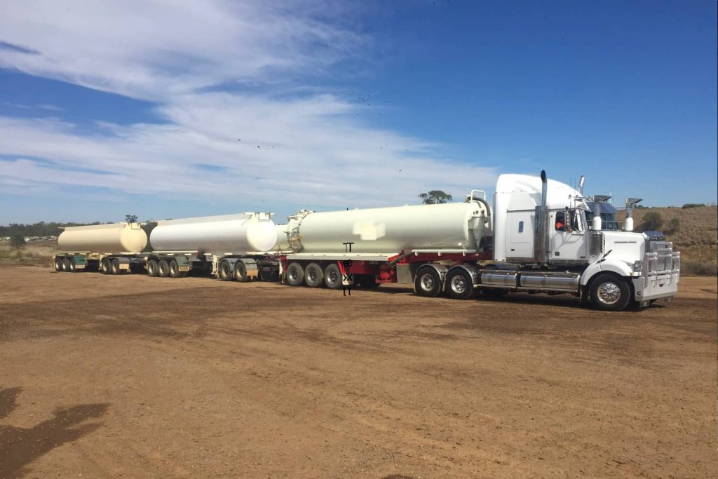 Austrans Road Train Vacuum Tankers