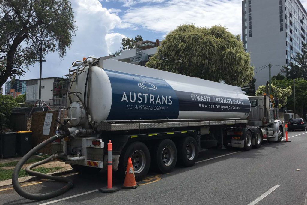 Austrans Semi Vacuum Tanker Trucks