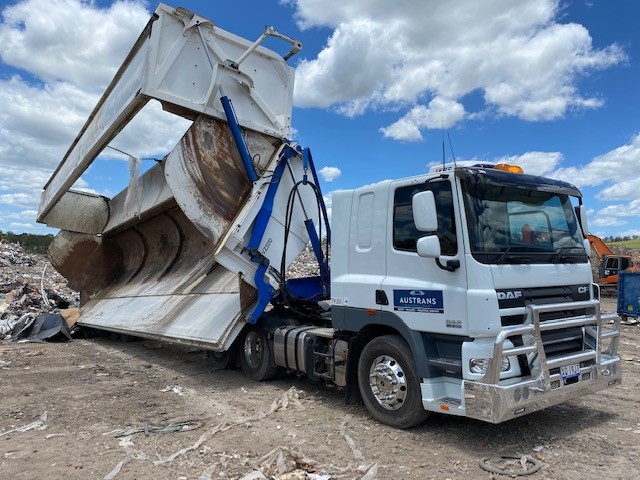 Austrans Side Tipper Truck