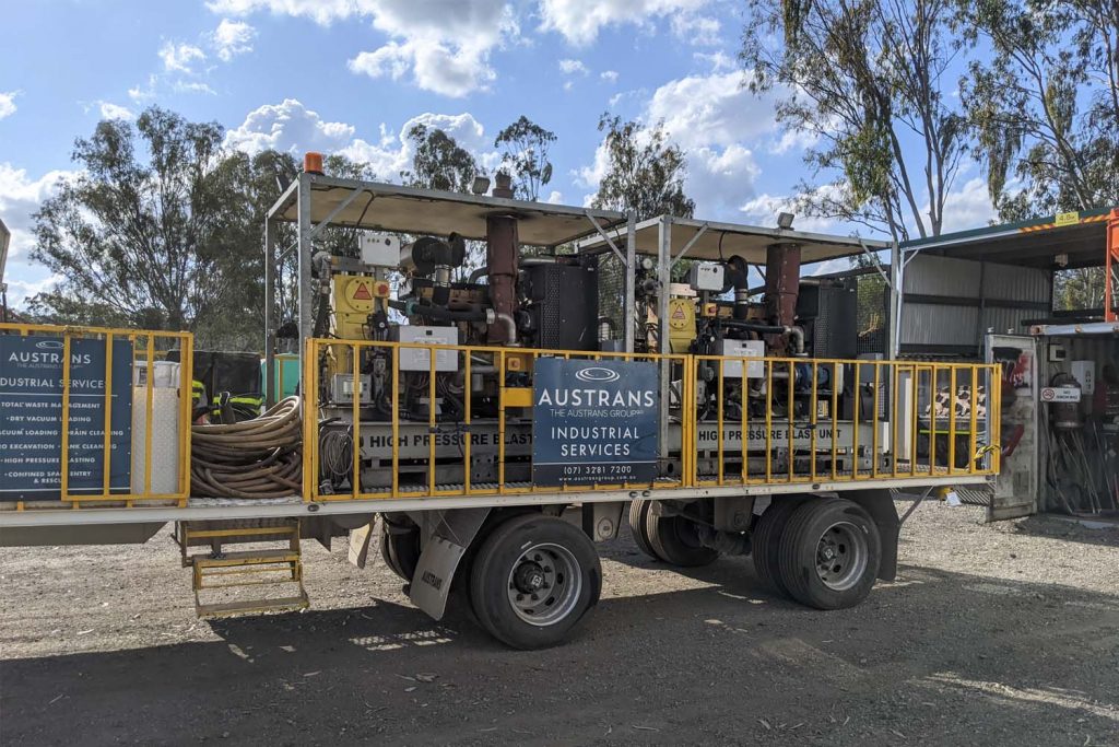 Austrans Twin High Pressure Pump Trailer