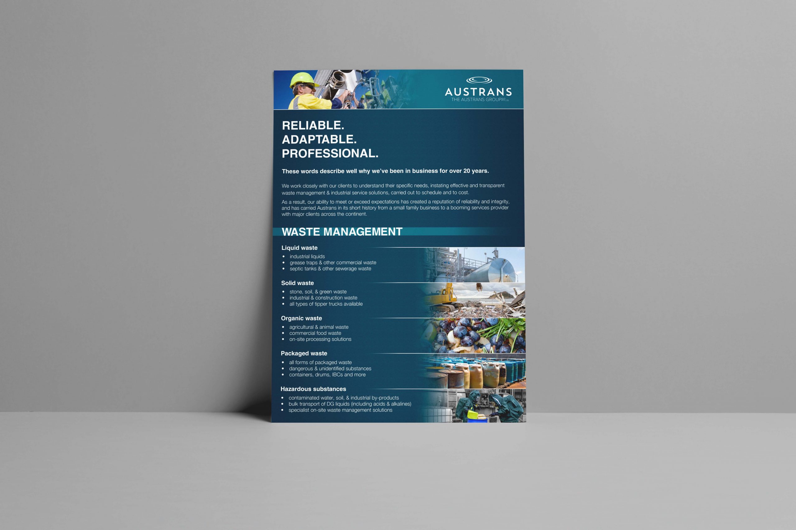 Austrans Our Services Brochure